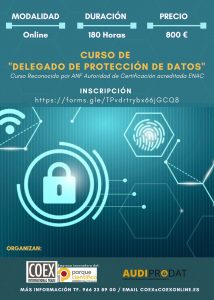 CURSO DE _DELEGADO DE PROTECCIÓN DE DATOS