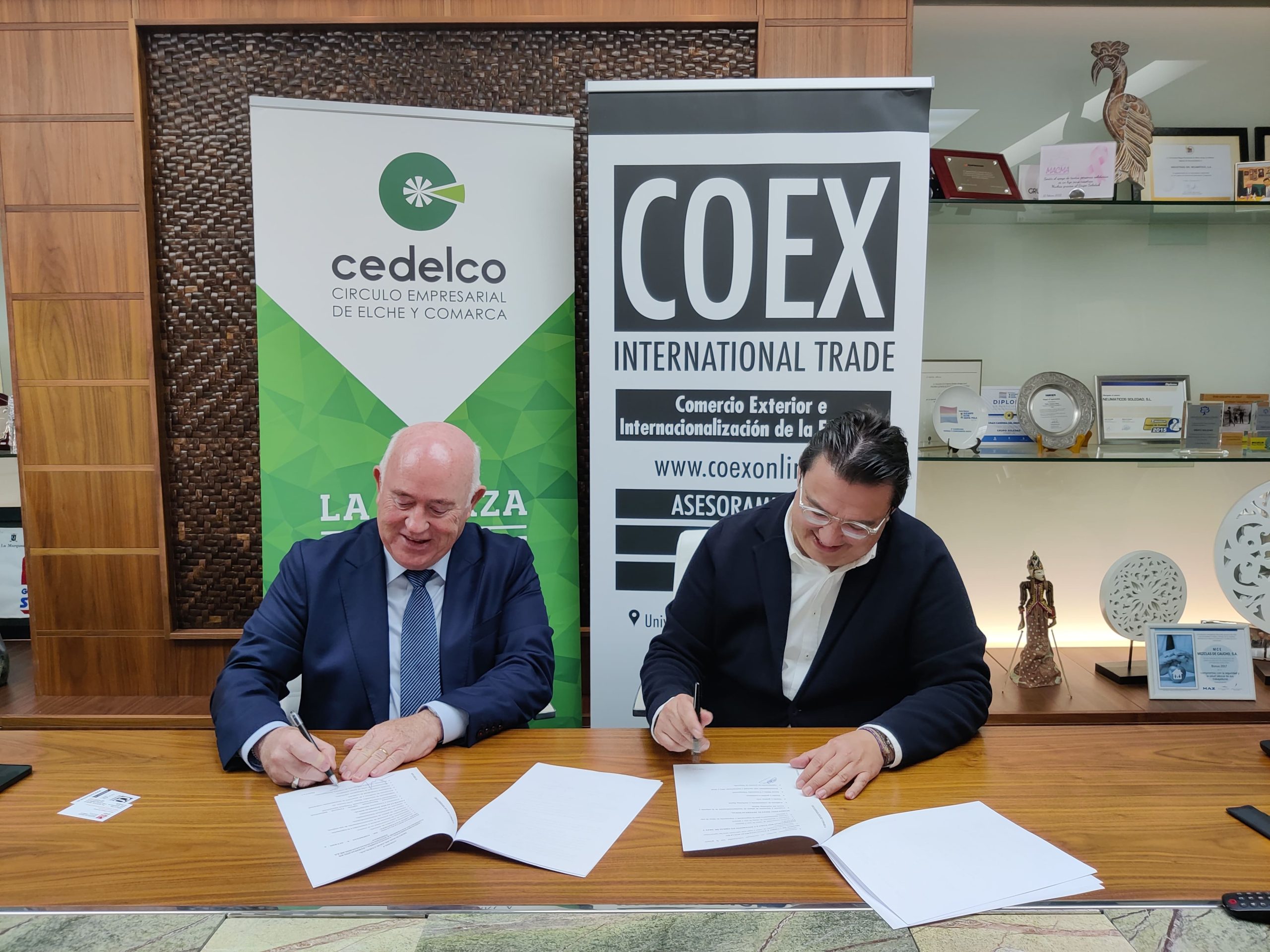 Colaboración entre COEX y Cedelco